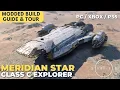 Meridian Star Anvil Carrack Inspired Class C Explorer Starfield Ship Build Guide PS5