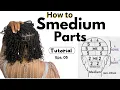 Smedium Size Braids Made Easy PARTING TIPS beautywithty