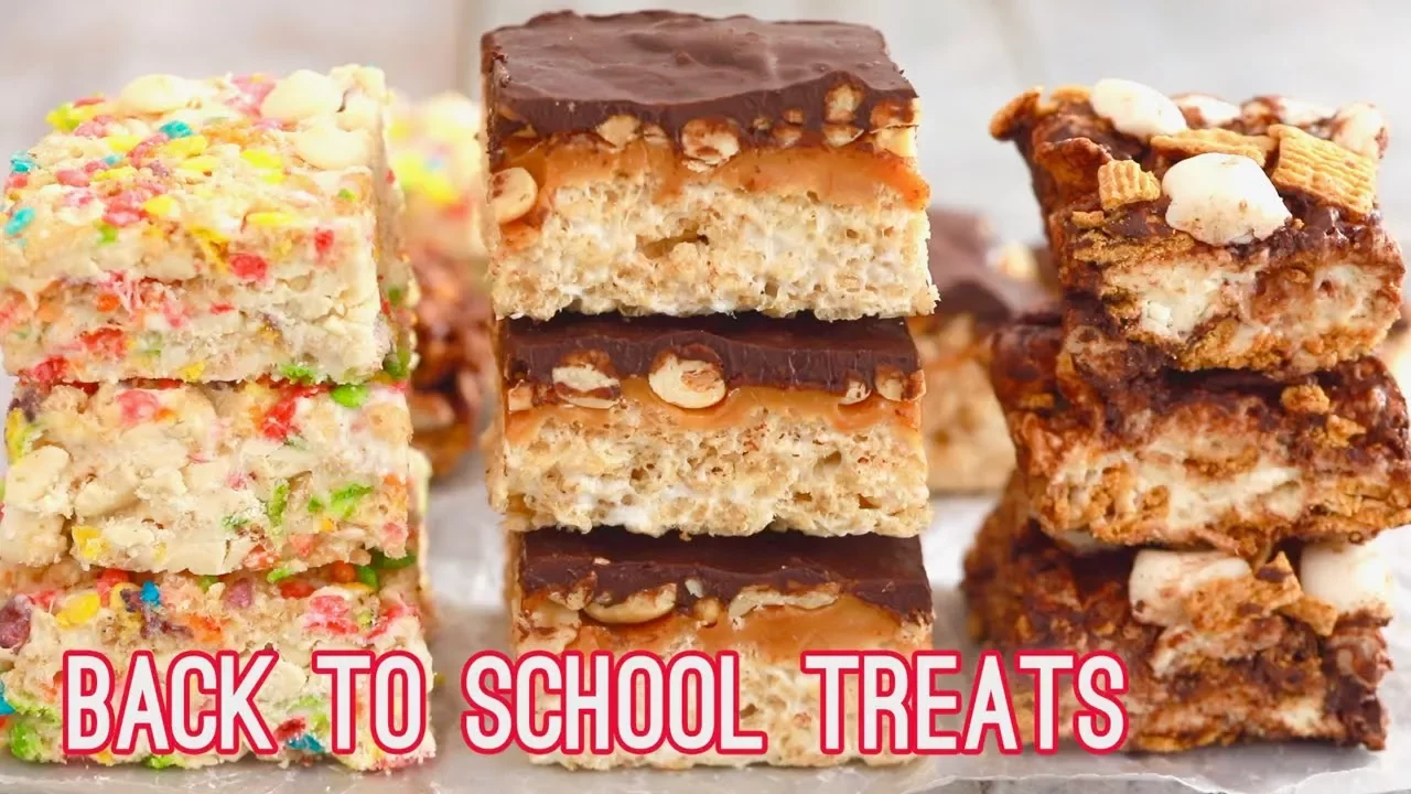 3 No-Bake Rice Krispies Treats: Snicker