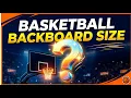 Basketball Hoop Backboard Measurements