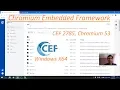 CEF Chromium Embedded Framework Old Version 2785 Build Guide For Windows