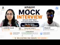 Amazon SDE Mock Interview Can a College Grad Solve This DSA Question