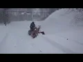 Wheelhorse 520h Two Stage Snowblower New Englang Winter 2017 2