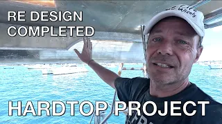 Building my Perfect HardTop: Aft Section re Design and lamp Complete