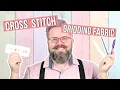 Beginner s Guide to Gridding Cross Stitch Fabric Caterpillar Cross Stitch