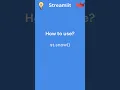 How to use streamlit snow function