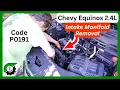 Chevy Equinox 2 4L Intake Manifold Removal Code P0191