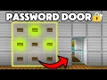Minecraft Password Door for Bedrock and Java 1 21 Tutorial