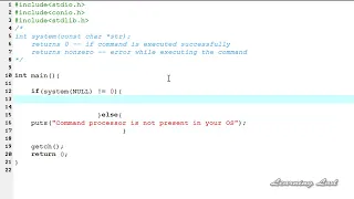 C Programming Language Tutorials for Beginners 100 system Function 2