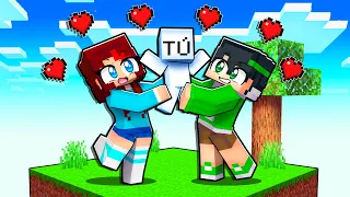 ¡AZUHH y THEO te ADOPTAN en MINECRAFT!