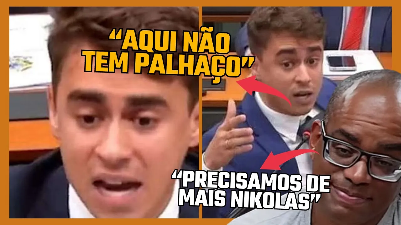 ????NIKOLAS FERREIRA ENQUADROU E DEIXOU O DlN0 SEM RESPOSTA