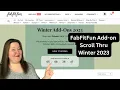 Fabfitfun Winter 2023 Scroll Thru for Add-Ons - Spoilers