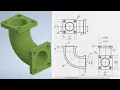 Inventor 2020 Tutorial 3D Model Basic Design