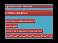 Chapter 5 Python - Variables and Operators