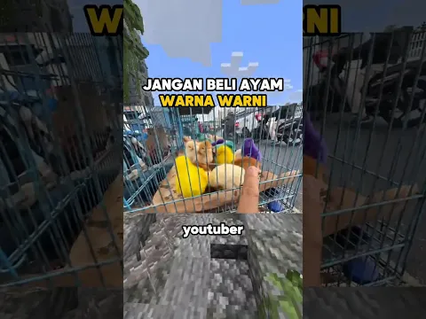 Jangan pernah beli ayam warna warni!!