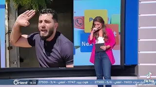بكاء المذيعة   جميل الحسن   مرضئ السرطان في الشمال السوري   الاعلامي جميل الحسن     دندنها