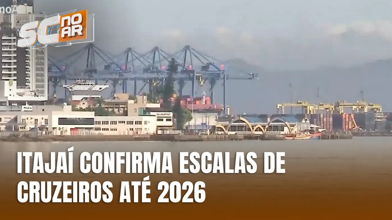 Temporada de cruzeiros em Itajaí: escalas estão confirmadas até 2026