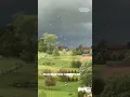 A viewer captured the moments a tornado formed in Finleyville