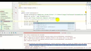 Lecture 13 Common Exceptions in Selenium Webdriver in Java