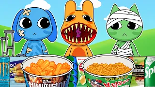 MIMIC is NOT a MONSTER... | Animal Hospital | Convenience Store MUKBANG animation | asmr | MYMY