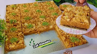 وصفه كنافه بطريقه عبقريه وجديده اسهل صاج كنافه بخلطه الجلاش بتفاصيل اول مره تسمعيها حلويات سريعه 