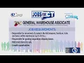 Jobs for CT TJX is looking for a warehouse associate