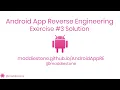 Android App Reverse Engineering - Exercise Solution