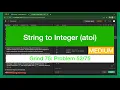 String to Integer atoi Problem Leetcode - Java Grind 75 Coding Series
