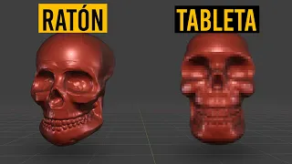 ¿Esculpido 3D con RATÓN o TABLETA?