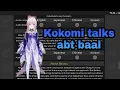 Kokomi talks abt Baal Genshin Impact