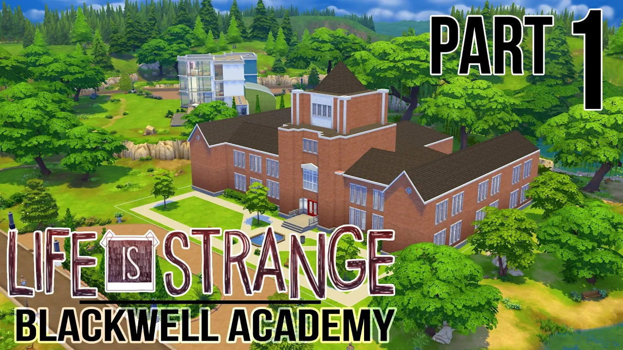 The Sims 4: Life is Strange - Blackwell Academy | Speed Build + Download [Part 1]