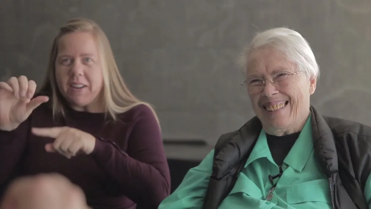 Pauline Oliveros | Video in American Sign Language (ASL)