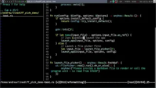 Linediff vim and Merge Conflicts