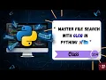 Python glob Module Explained with Examples Pattern Matching Made Easy Class-104
