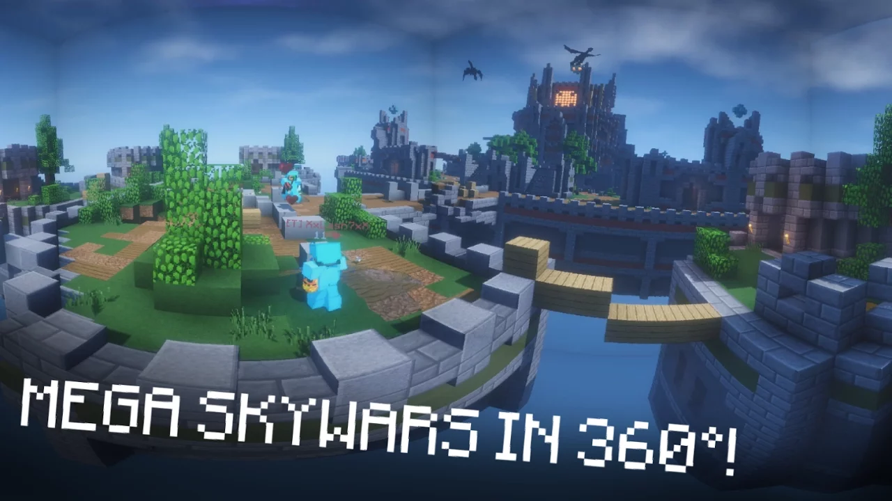 MEGA SKYWARS HIGHLIGHTS in 4k 360° with SHADERS