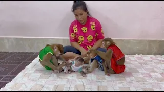 Sovan So Adorable Hold Kobie Adorable Too Much Refuse To Let Go Make Mom Laugh !!