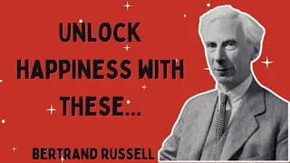 Unlocking Happiness With Bertrand Russell Overcoming 8 Common Errors For A Joyful Life 