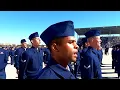 Basic military training graduation at JBSA-Lackland when a trainee becomes an airman