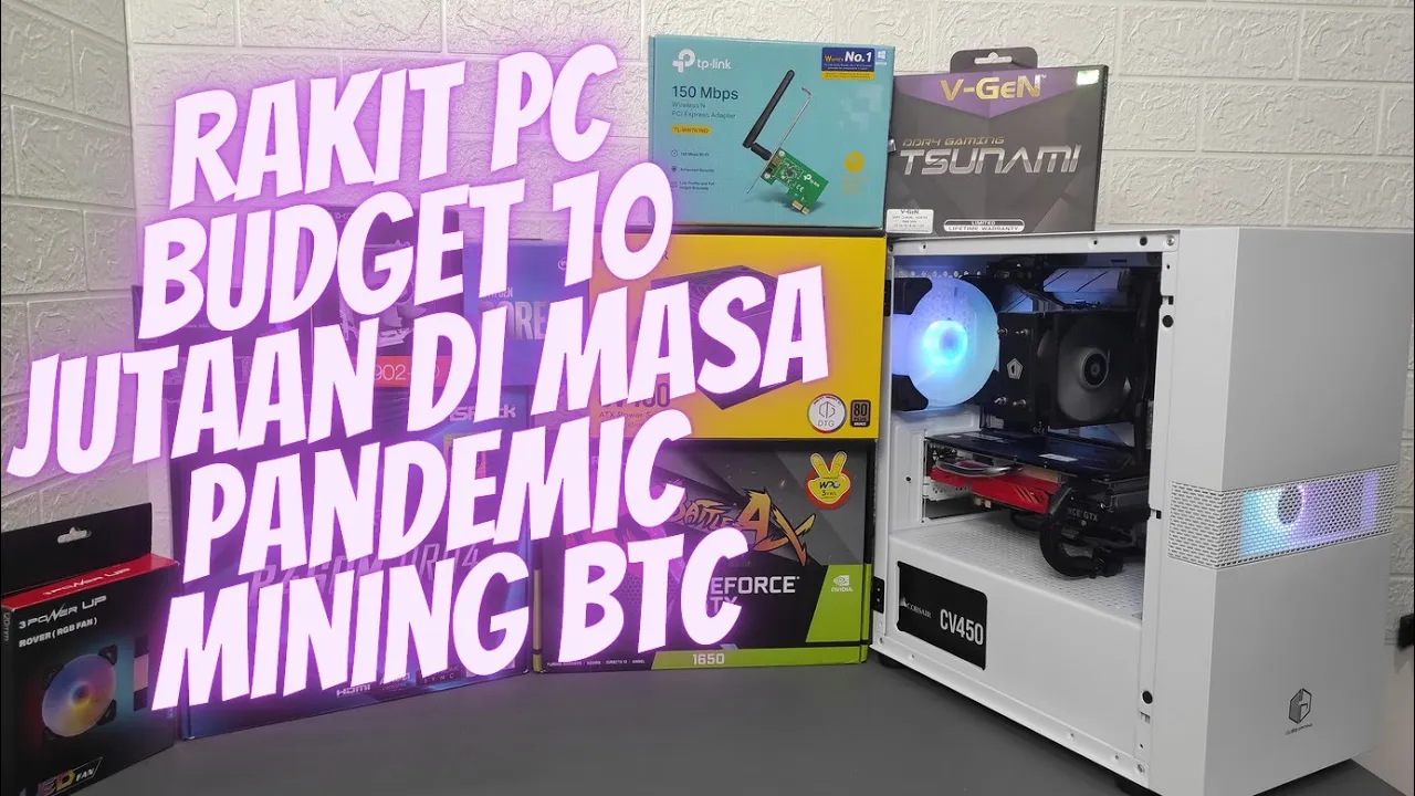 Tips rakit PC low budget dengan menggunakan komponen serba baru, hemat daya dan ready upgrade menggu. 