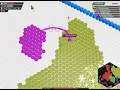 I BECAME THE HEXANAUT Dino-Weapon Plays Hexanaut io - No Commentary