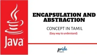 Java Programming Encapsulation Abstraction Tamil