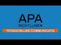 Download Lagu APA-richtlijnen 7e editie: Persoonlijke Communicatie