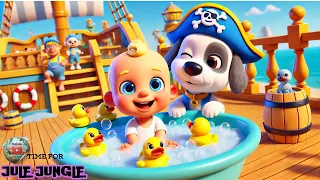 Five Little Babies Bathing In A Tub Zool Babies Fun Songs Nursery Rhymes For Babies  Five Little Babies Bathing In A Tub Zool Babies Fun Songs Nursery Rhymes For Babies