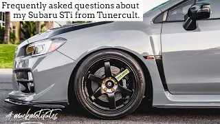 Frequently Asked Questions about my car from Tuner cult