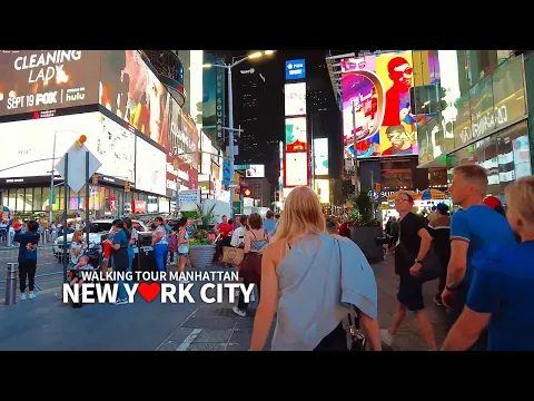 Download MP3 [Full] SUMMER TRAVEL IN NEW YORK CITY - Walking Tour Manhattan NYC, USA, 4K