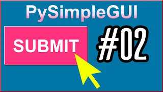 Python PySimpleGUI - Buttons and menu elements Tutorial