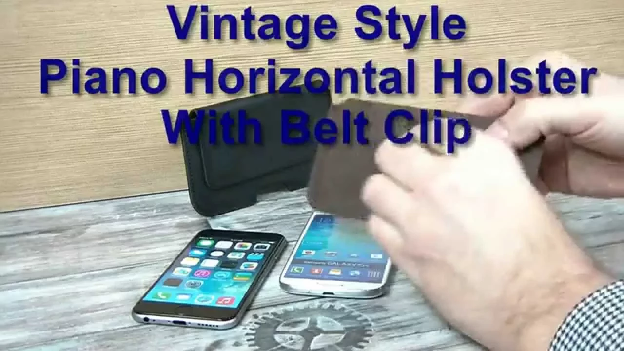 Top 10 Phones Holsters [2018]: iNNEXT iPhone 8 / iPhone 7 6S Vertical Belt Clip Case Holster Belt