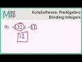 KutaSoftware PreAlgebra - Dividing Integers