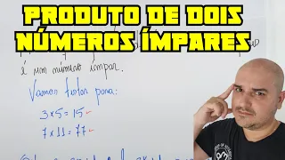 Prove que o produto de dois números ímpares é um número ímpar