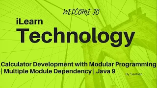 Calculator Modular Programming Implementation with Multiple Modules Java 9